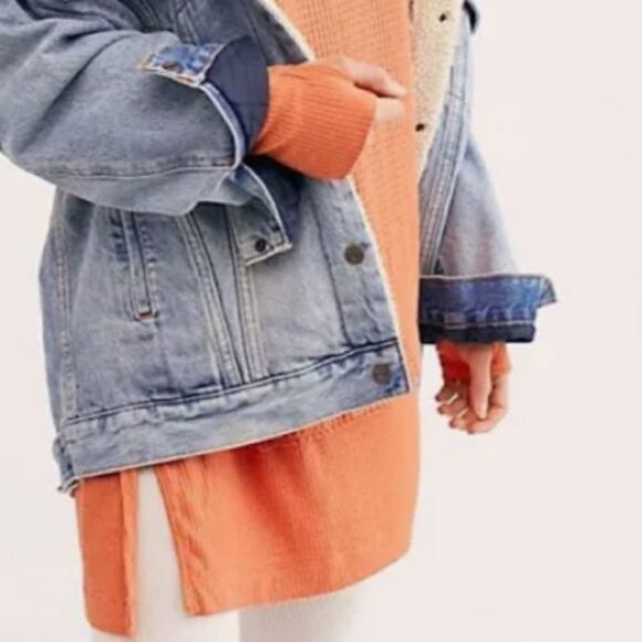 Free People Coral Top - Picture 4 of 6